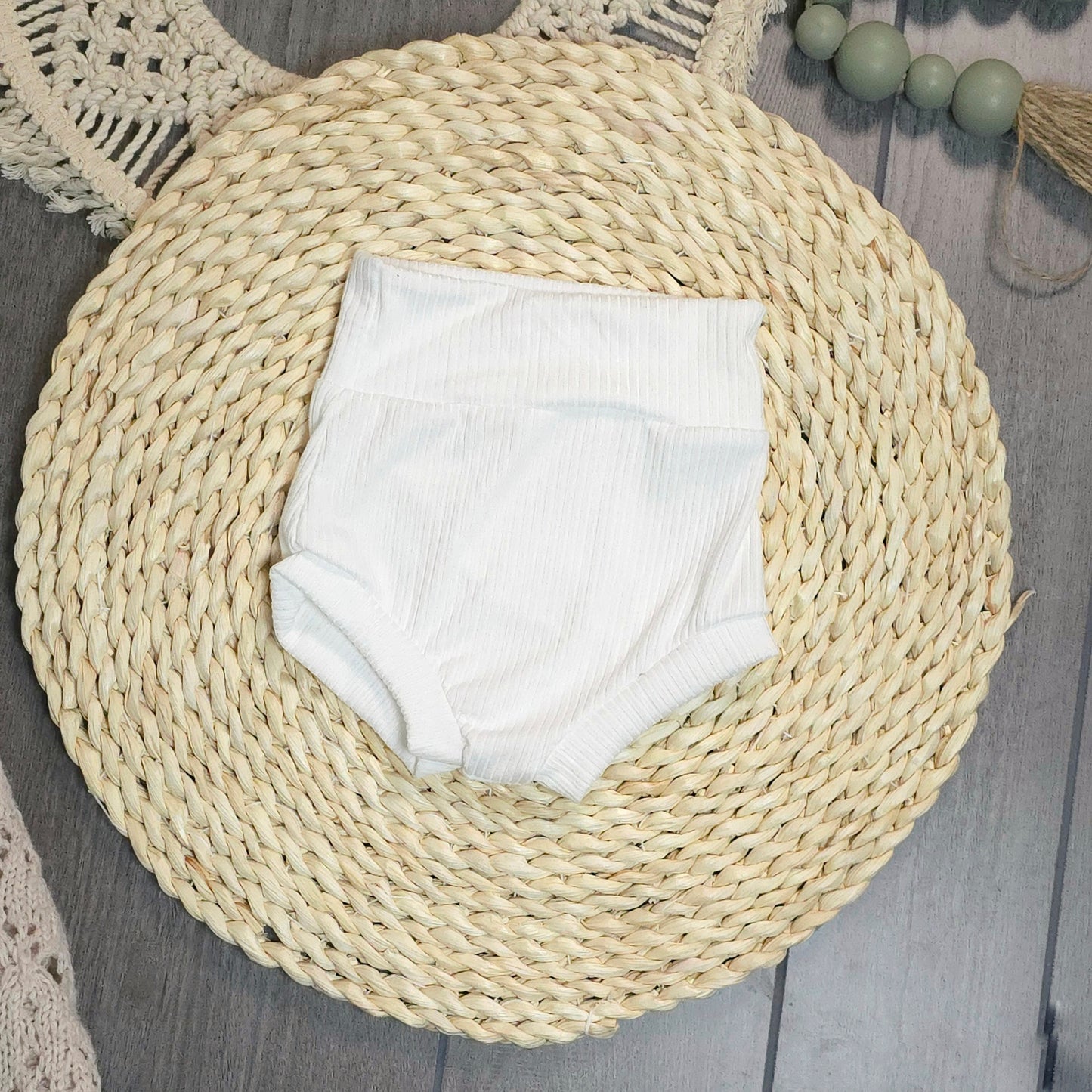 Baby Bummies Blanks - White