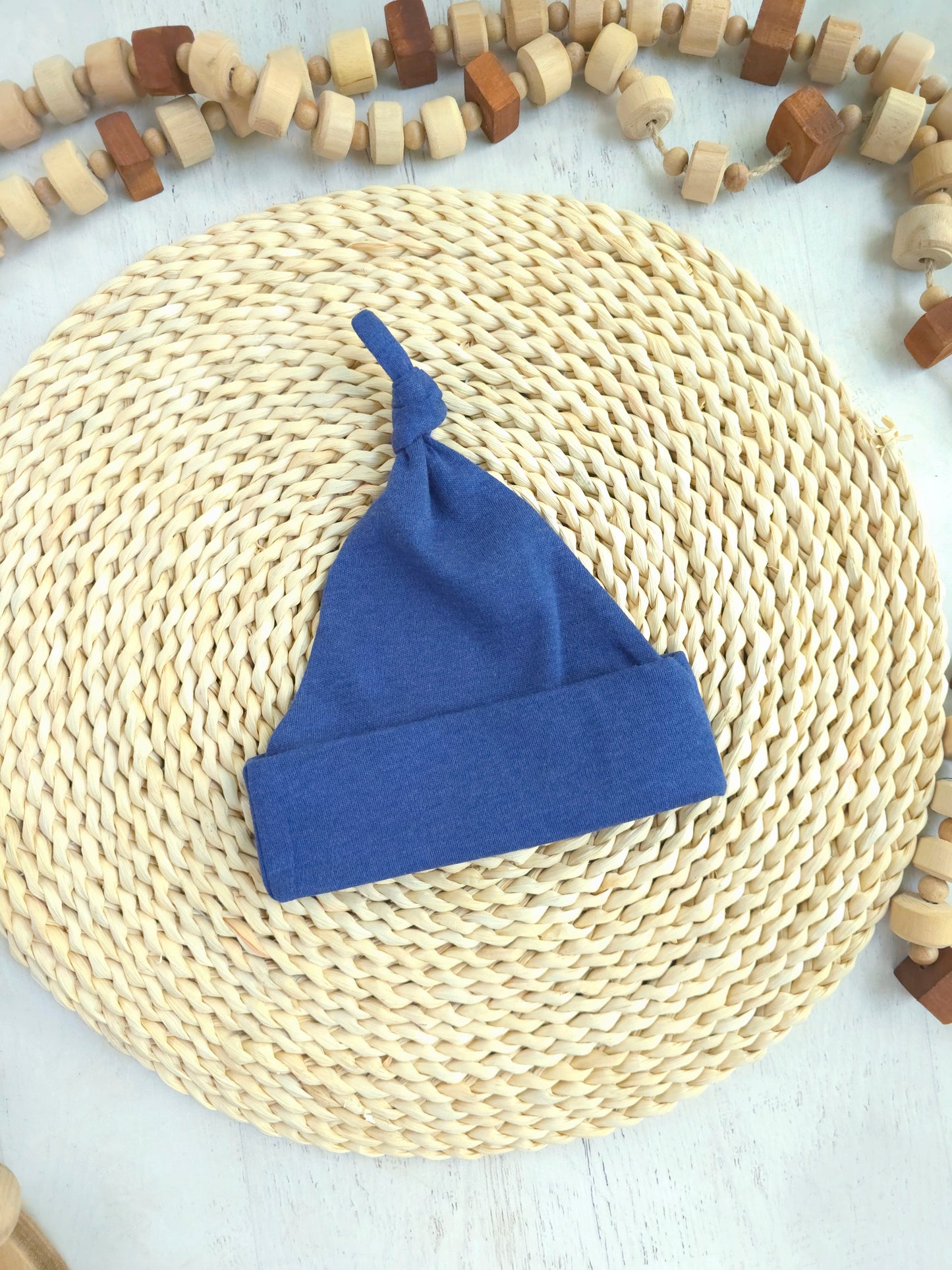 Blank Baby Romper | Heather Blue