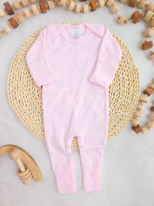 Blank Baby Romper | Pink